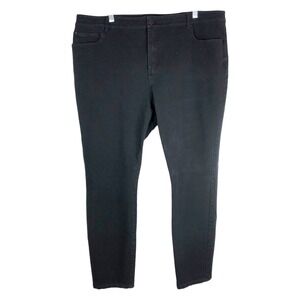 Boden Plus Size 16 Jeans Black The Mayfair Bi Stretch Skinny Denim Womens‎ 755